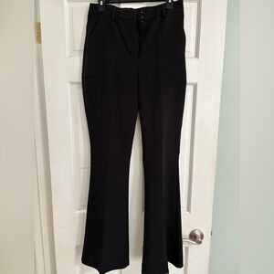 Express Black Flare Pants for Women